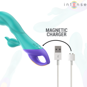 Intense High Tech-Fred Rabbit Vibrator Blau-Silikon · Vibratoren (Bild 3)