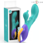 Intense High Tech-Fred Rabbit Vibrator Blau-Silikon · Vibratoren