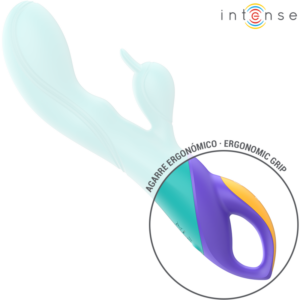 Intense High Tech-Fred Rabbit Vibrator Blau-Silikon · Vibratoren (Bild 6)