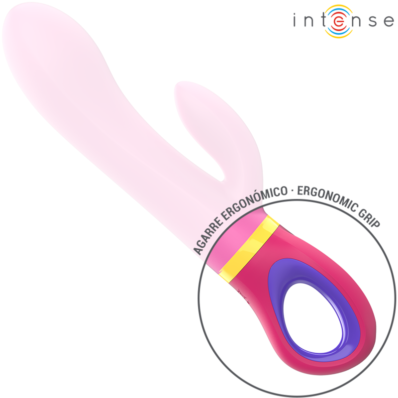 Intense High Tech-Daphne Rabbit Rosa Vibrator-Silikon, Wasserdicht · Vibratoren (Bild 4)
