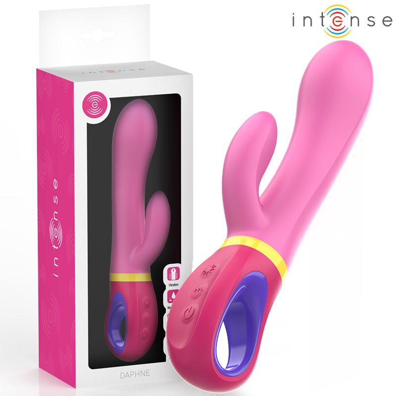 Intense High Tech-Daphne Rabbit Rosa Vibrator-Silikon, Wasserdicht · Vibratoren