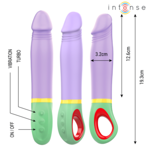 Intense High Tech-Velma Vibrator Classic Lila-Silikon, Wasserdicht · Vibratoren (Bild 6)