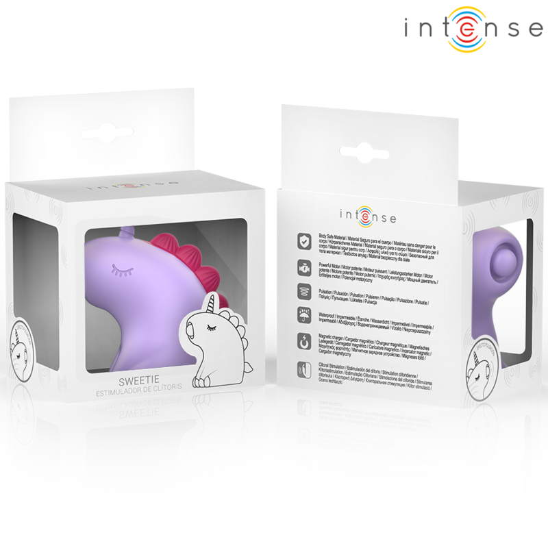 Intense Fun Toys-Sweetie Stimulator Typ Sprache mit Schaltflächen-Silikon · Vibratoren (Bild 6)