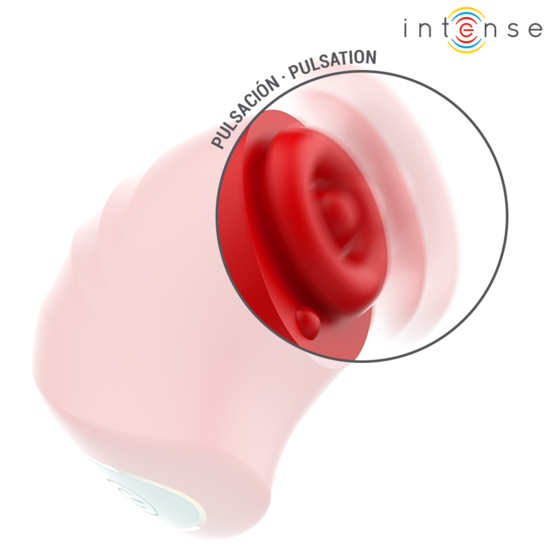 Intense High Tech-Donnie Clitoris Stimulator Rot/Grün-Silikon · Vibratoren (Bild 2)