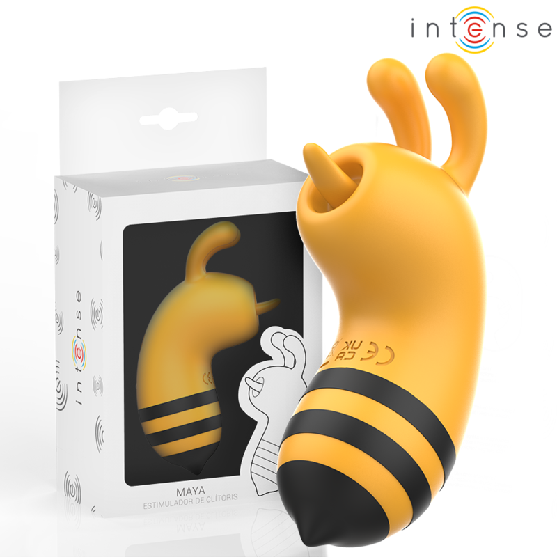 Intense Fun Toys-Maya Stimulator mit Drehsprache 360o-Silikon · Vibratoren (Bild 3)