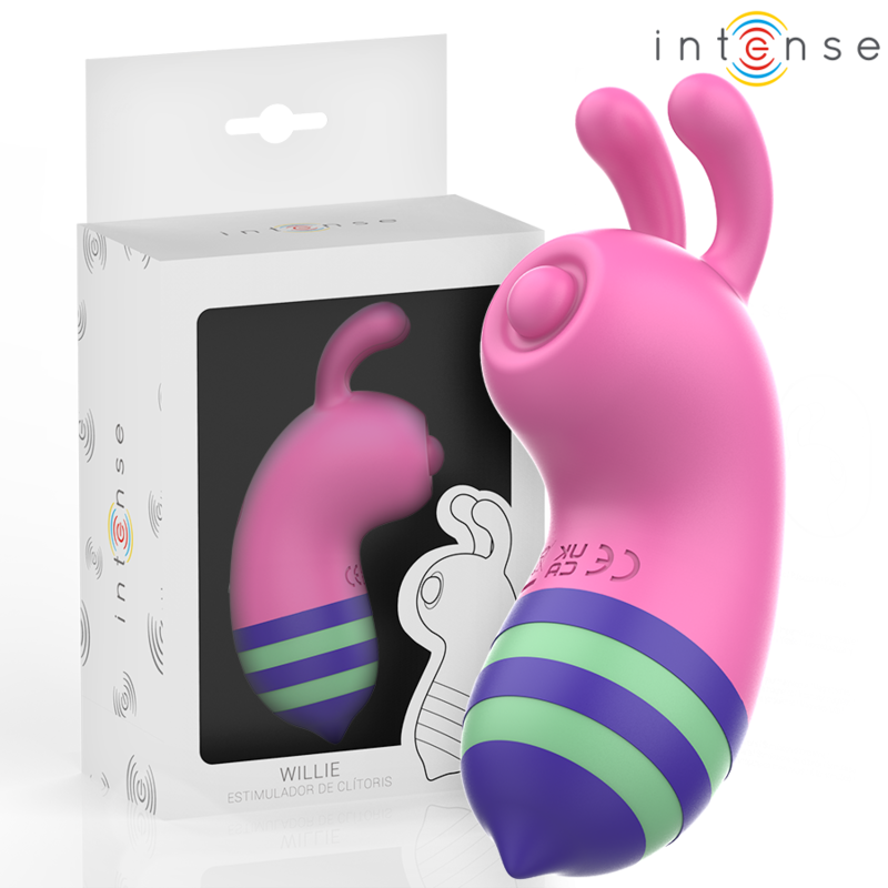 Intense Fun Toys-Willie Stimulator Lingual mit Schaltflächen-Silikon · Vibratoren (Bild 6)