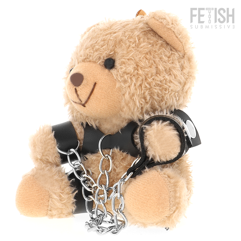 Fetish Submissive Rebel Toys-Yogi Teddybär BDSM Modell 1-Leder