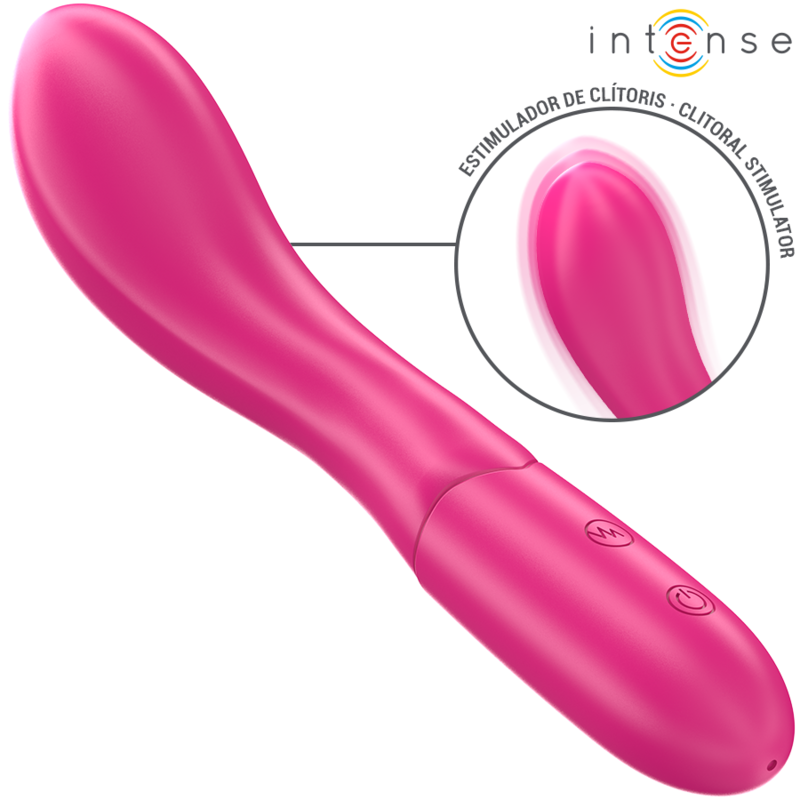 Intense-Lisette Vibrator 19 cm Flexibel 10 Rosa-Silikon-Vibrationen · Vibratoren (Bild 5)