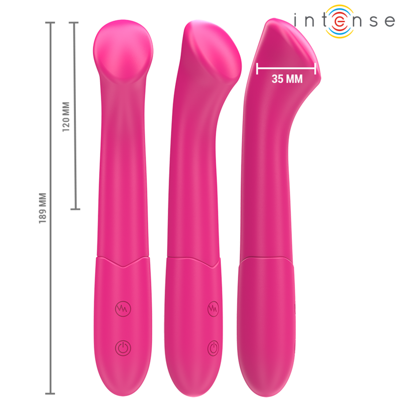 Intense High Tech-Paty Vibrator 19 cm flexibel 10 Vibrationsstufen Modell