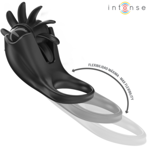 Intense For Him-Mabel Vibrierende Ring 10 Vibrationen mit Stimulator · Sextoys (Bild 3)