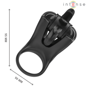 Intense For Him-Mabel Vibrierende Ring 10 Vibrationen mit Stimulator · Sextoys (Bild 5)