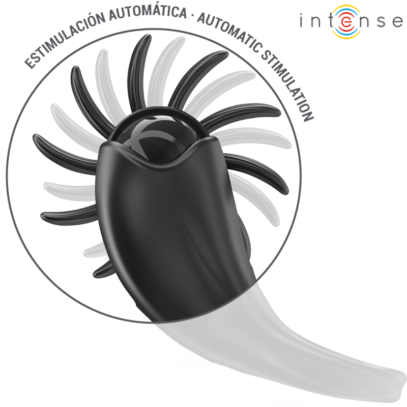 Intense For Him-Mabel Vibrierende Ring 10 Vibrationen mit Stimulator · Sextoys (Bild 2)
