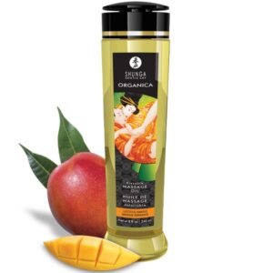 Shunga Oils-Bio-Massageöl Mango-240 ml
