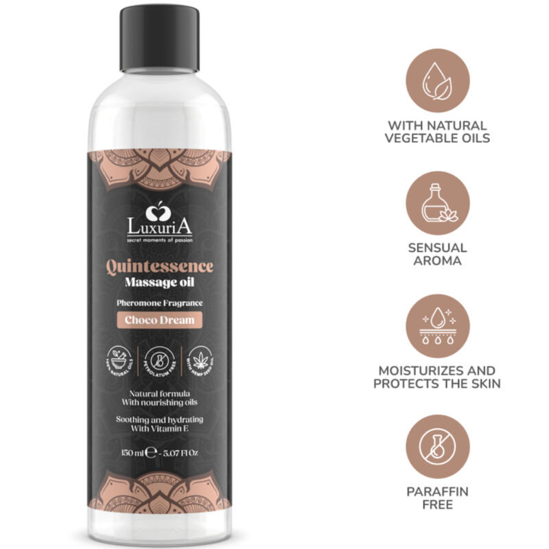 Intimateline-Massageöl Schokolade 150 ml · Kosmetika & Aphrodisiaka (Bild 4)