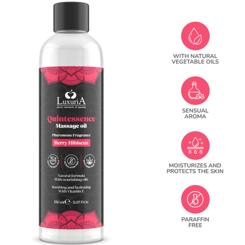 Intimateline-Berry-150 ml Massageöl · Kosmetika & Aphrodisiaka (Bild 4)