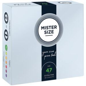 Mister Size-Kondome Größe XS 47 mm (36 Stk.)-Latex