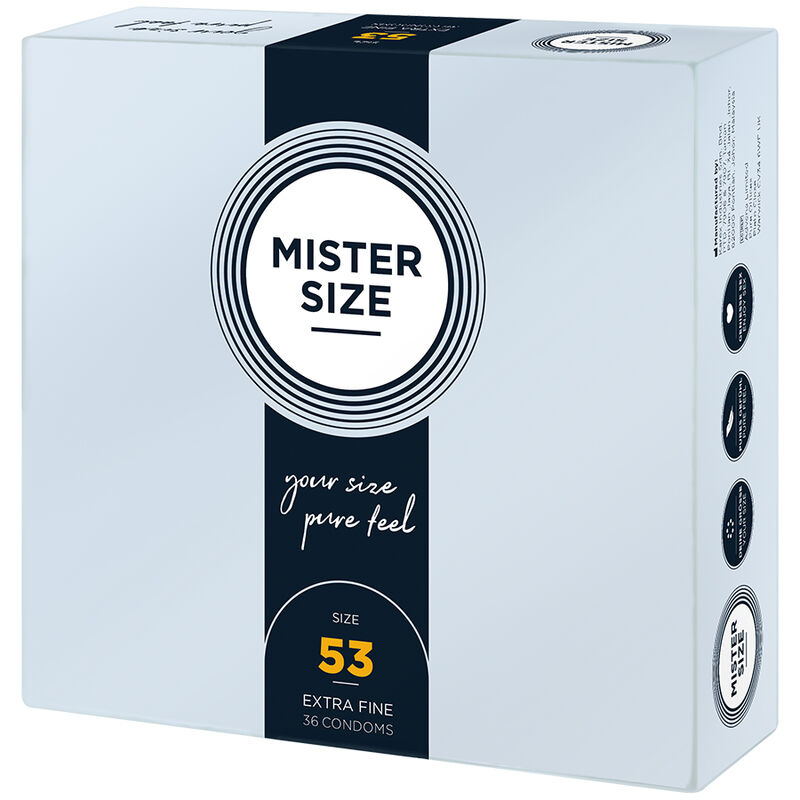 Mister Size-Kondom Size M 53 mm (36 Stk.) -Latex · Kondome (Bild 2)