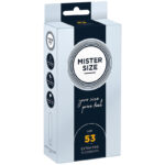 Mister Size-Kondom Size M 53 mm (10 Einheiten) -Latex · Kondome