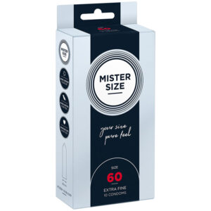 Mister Size-Kondom Größe XL 60 mm (10 Stk.)-Latex