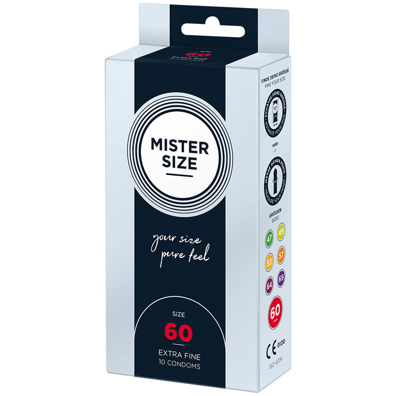 Mister Size-Condom Size Xl 60 mm (10 Stk.) -Lactice · Kondome (Bild 2)