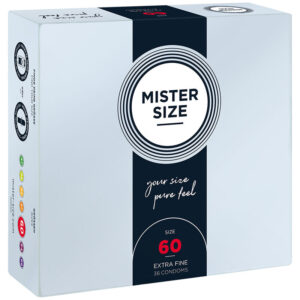 Mister Size-Kondom Größe XL 60 mm (36 Stk.)-Latex