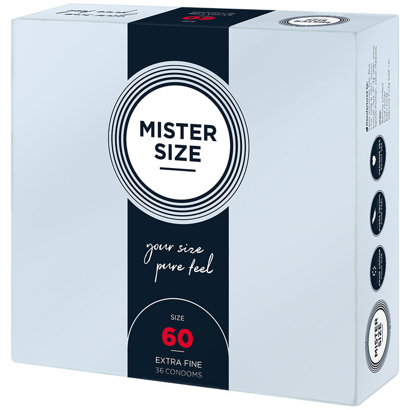 Mister Size-Kondom Größe Xl 60 mm (36 Stk.) -Milch · Kondome (Bild 2)