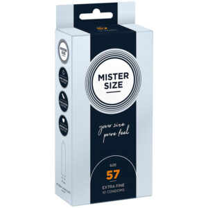 Mister Size-Kondome Größe L 57 mm (10 Stk.)-Latex