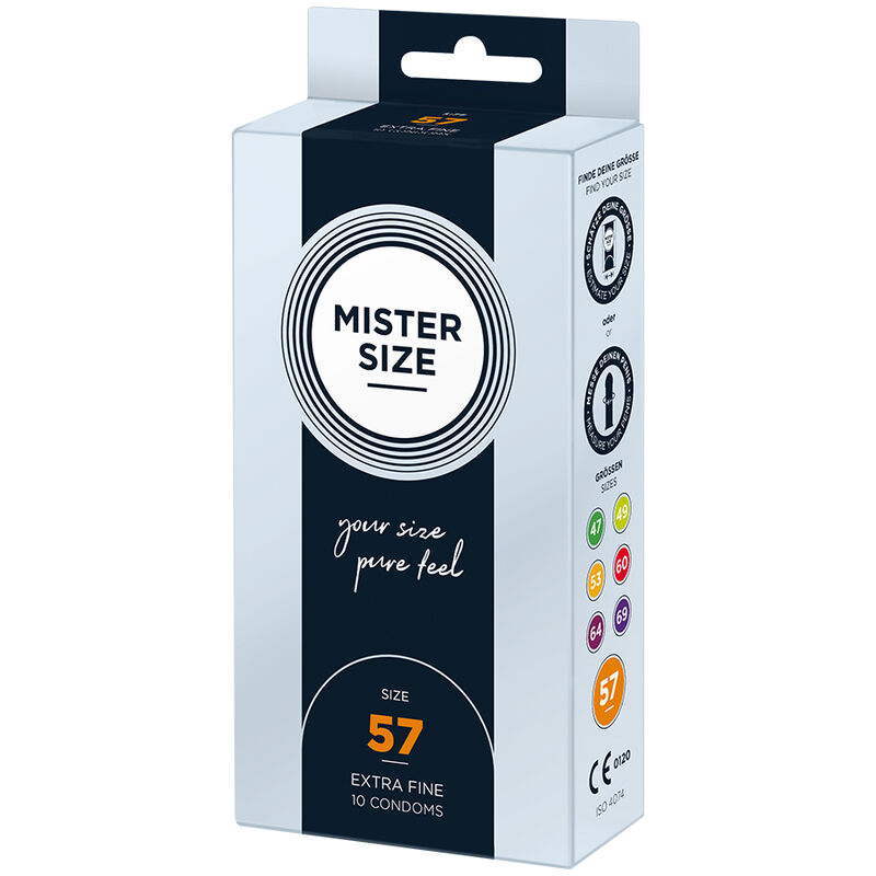 Mister Size-Kondom Size L 57 mm (10 Einheiten) -latex · Kondome (Bild 2)