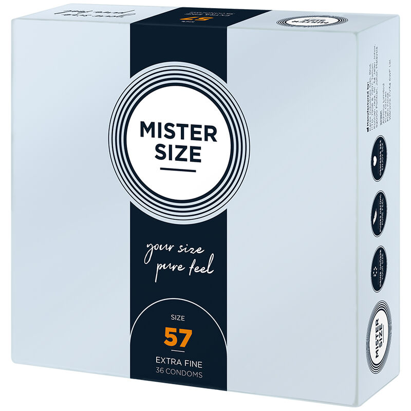 Mister Size-Kondom Size L 57 mm (36 Einheiten) -Latex · Kondome (Bild 2)