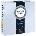 Mister Size-Kondom Size L 57 mm (36 Einheiten) -Latex · Kondome