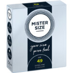 Mister Size-Kondom Size S 49 mm (3 Einheiten) -Latex · Kondome