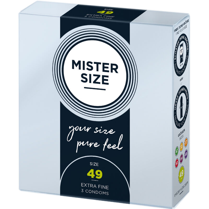 Mister Size-Kondom Size S 49 mm (3 Einheiten) -Latex · Kondome (Bild 2)