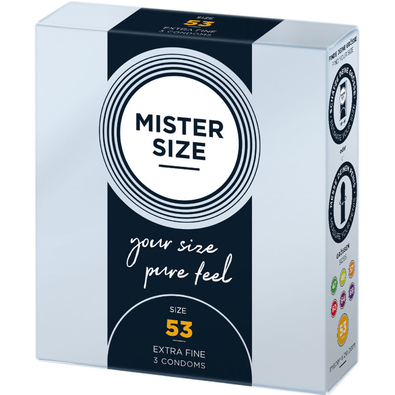 Mister Size-Kondom Größe M 53 mm (3 Stk.) -Milch · Kondome (Bild 2)