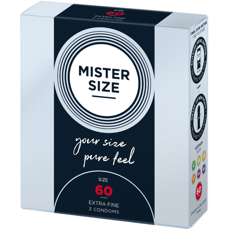 Mister Size-Kondom Size Xl 60 mm (3 Einheiten)-Latex · Kondome (Bild 2)