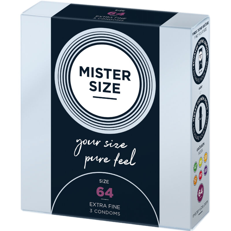 Mister Size-Kondom Größe Xxl 64 mm (3 Stk.)-Milch · Kondome (Bild 3)