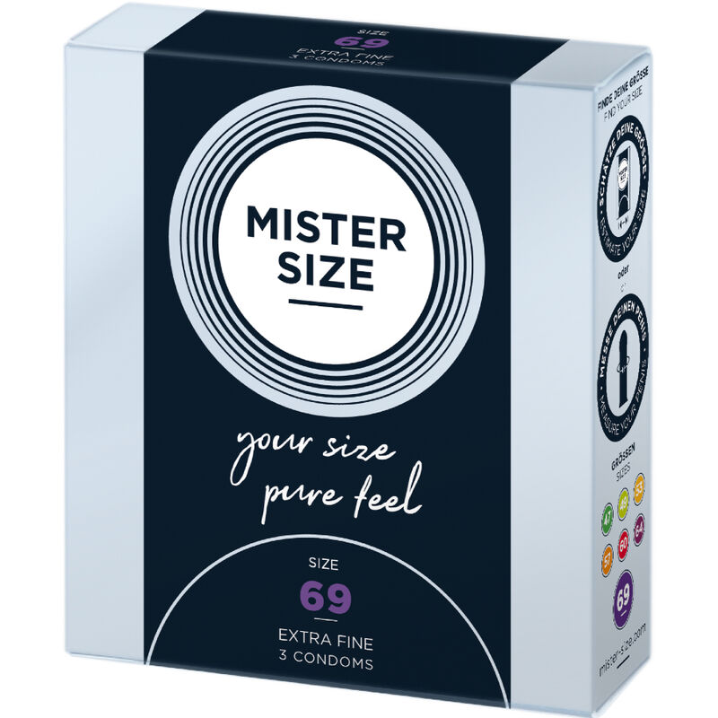 Mister Size-Kondom Size Xxxl 69 mm (3 Einheiten) -Latex · Kondome (Bild 2)