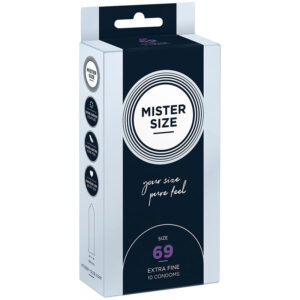 Mister Size-Kondome Größe XXXL 69 mm (10 Stk.)-Latex