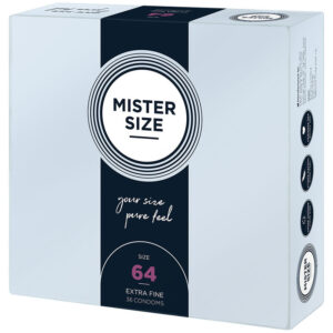 Mister Size-Kondom Größe Xxl 64 mm – 36 Stk.-Lactice · Kondome (Bild 3)