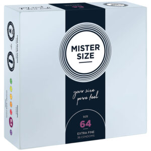 Mister Size-Kondom Größe Xxl 64 mm – 36 Stk.-Lactice · Kondome
