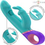 Intense High Tech-Monica Vibrator Kaninchen mit Stimulator Rotativ · Vibratoren