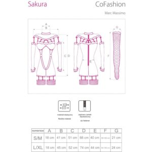 Livco Corsetti Sets-Sakura CF-90357 Langhantelanzug · Spicy Dessous & Bodystockings (Bild 3)