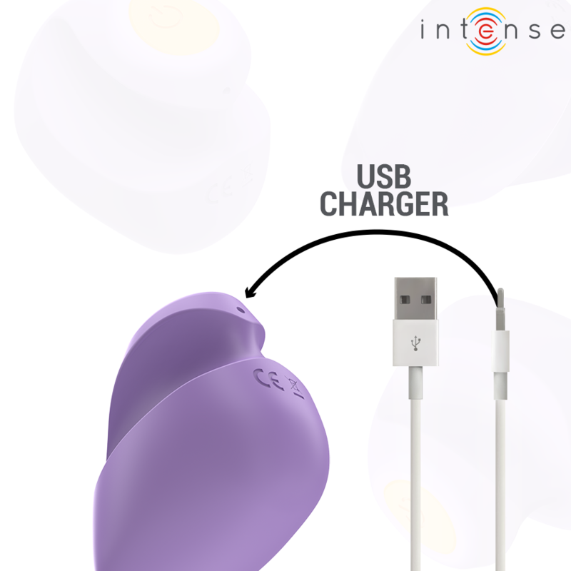 Intense Fun Toys-Ursula Stimulator 10 Lila-10 Geschwindigkeiten-Schwingungen · Vibratoren (Bild 5)