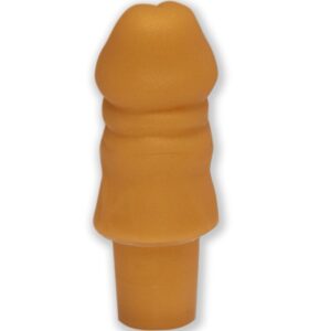 Diablo Picante-Verschluss für Penisformflaschen, Gold · Scherzartikel