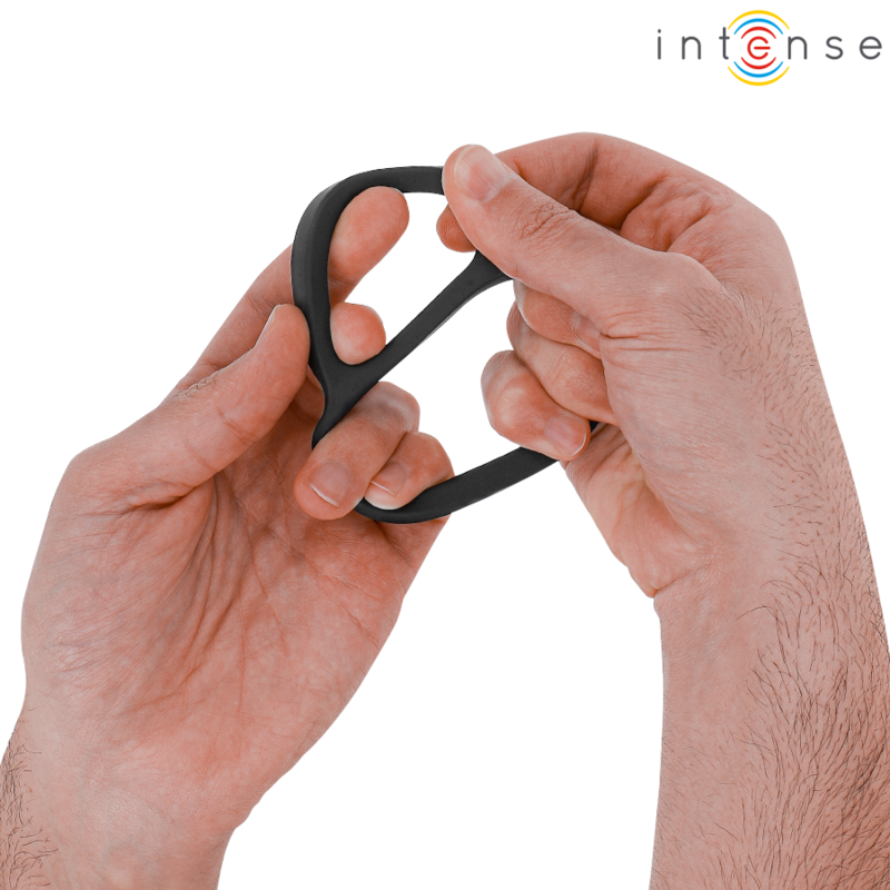 Intense For Him-Bobby Double Silikon Ring für Schwarz Penis · Sextoys (Bild 2)