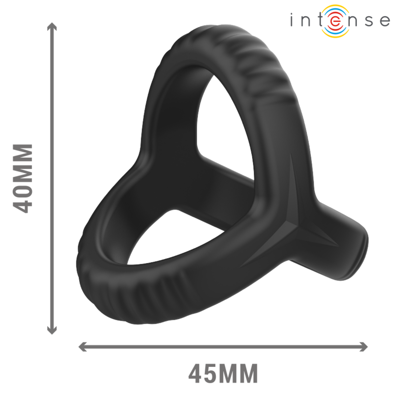 Intense For Him-Carson Ring aus Silikon Doppel für Penis · Sextoys
