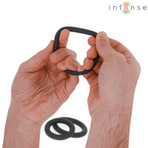 Intense For Him-Hugh 3 Silikon Penis Ringe Schwarz · Sextoys (Bild 3)