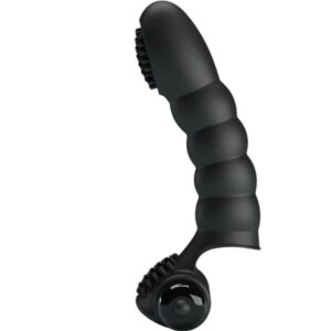 Fun Toys-Alexander Fingervibrator 10 Vibrationsstufen Schwarz-Silikon