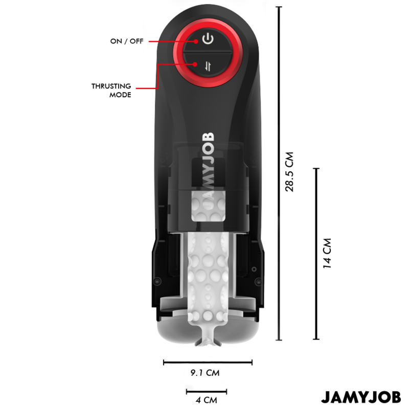 Jamyjob-Gravity Masturbator Automatisch Vaginal – 5 Modi · Sextoys (Bild 3)