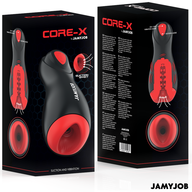 Jamyjob-Core-x Masturbator Automatisch Typ Mund, 5 Modi · Sextoys (Bild 2)