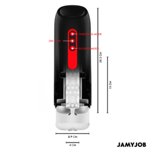 Jamyjob-Phantom Masturbator Automatische Vaginal 5 Modi von Absaugung · Sextoys (Bild 3)